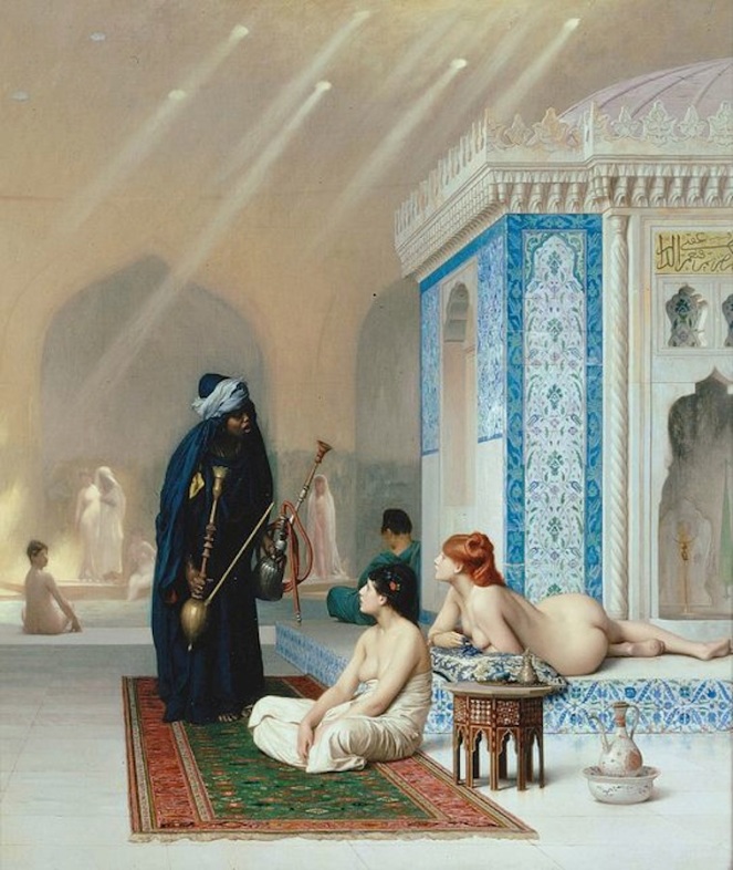Jean-Léon Gérôme - Une piscine dans le harem. ca. 1876